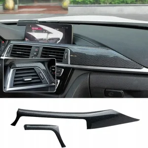 Oferta Osłona na deskę rozdzielczą, naklejka z włókna węglowego BMW serii 13-19