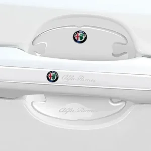 Darmowa dostawa Naklejki ochronne na / pod klamki ALFA ROMEO - przezroczyste, zestaw 8 szt.