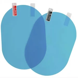 Folia na Lusterka Samochodowe 2w1 Przeciwdeszczowa Przeciwmgielna 2 Sztuki Nowość