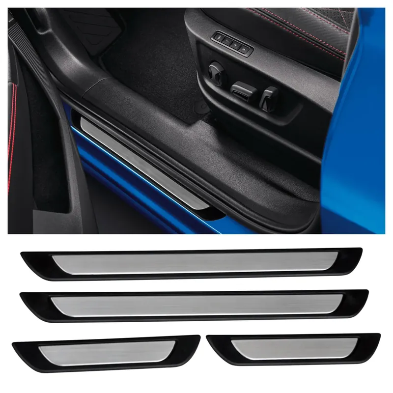 Dedykowane listwy nakładki ochronne na progi wewnętrzne Chrom Kup teraz