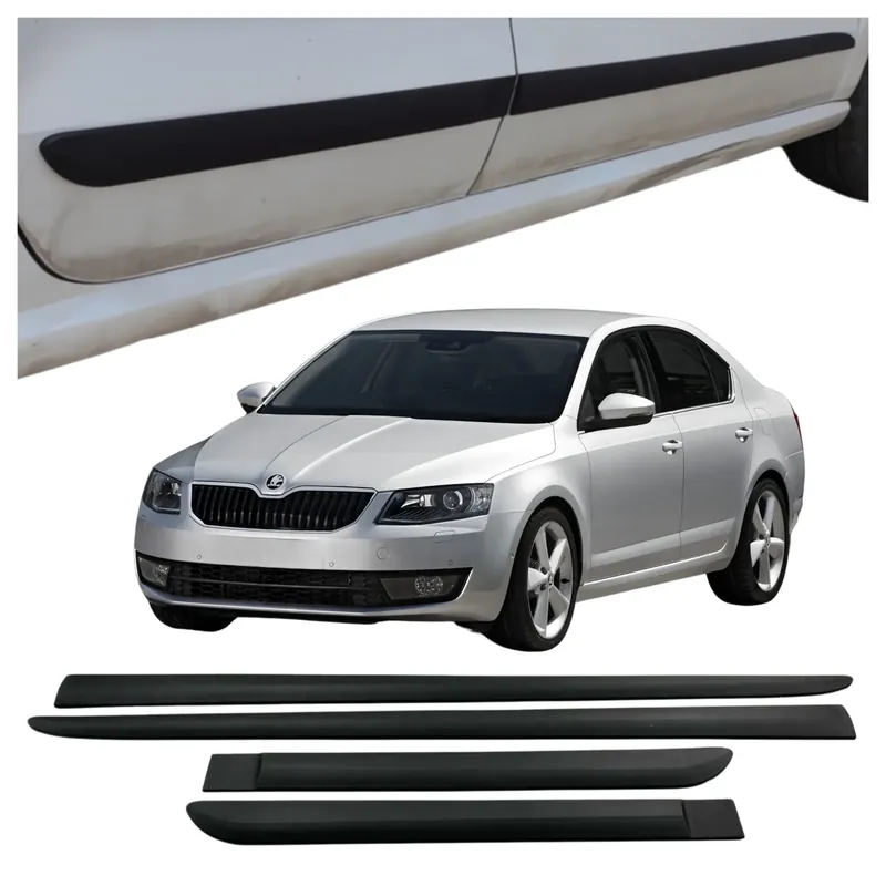 Zwrot pieniędzy Uniwersalne Listwy Nakładki Ochronne na Drzwi do Skoda Octavia 2013-2020