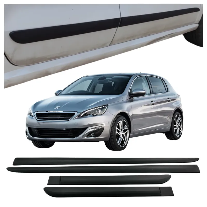 Uniwersalne Listwy Nakładki Ochronne na Drzwi do Peugeot 308 2013-2021 Bezpieczna płatność