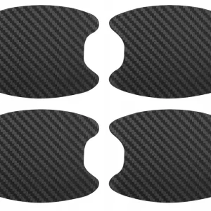 FOLIA OCHRONNA POD KLAMKI SAMOCHODOWE CARBON 4 SZT Darmowa dostawa