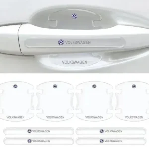 Zestaw Przezroczystych Naklejek Ochronnych Na Klamki Volkswagen Passat Golf Zamów teraz