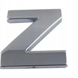 Kup teraz EMBLEMAT DBautomotive LITERA LITERKA CYFRA CYFRY CHROM NAKLEJKA 3D - Z z