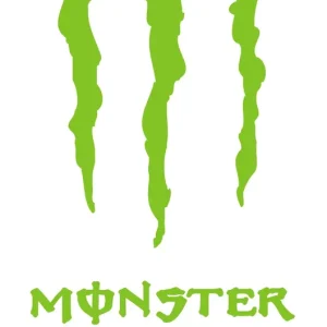 1szt MONSTER ENERGY 40x65cm naklejki samochód TIR Scania Daf Volvo Mercedes Bezpieczna płatność