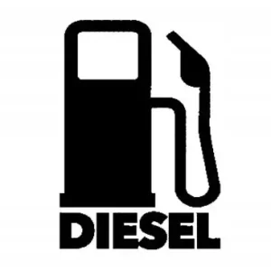 NAKLEJKA AUTO SZYBĘ DIESEL TANKOWANIE Wysoka jakość