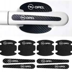 Naklejki ochronne na klamki drzwi samochodu - OPEL - 4 sztuki Nowość