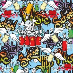 STICKERBOMB GRAFFITI 100x50cm 1x Bezpieczna płatność