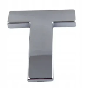 Szybka dostawa EMBLEMAT LITERA LITERKA CYFRA CYFRY CHROM T t