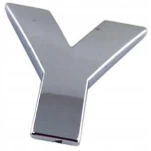 EMBLEMAT LITERA LITERKA CYFRA CYFRY CHROM Y Y H3O61 Tylko dziś