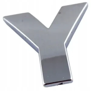 EMBLEMAT LITERA LITERKA CYFRA CYFRY CHROM Y Y T5Z51 Oferta limitowana