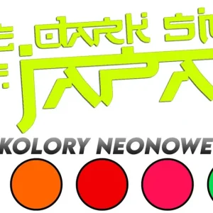 Wycinana naklejka THE DARK SIDE OF JAPAN - do yamaha kolory neonowe Oferta limitowana