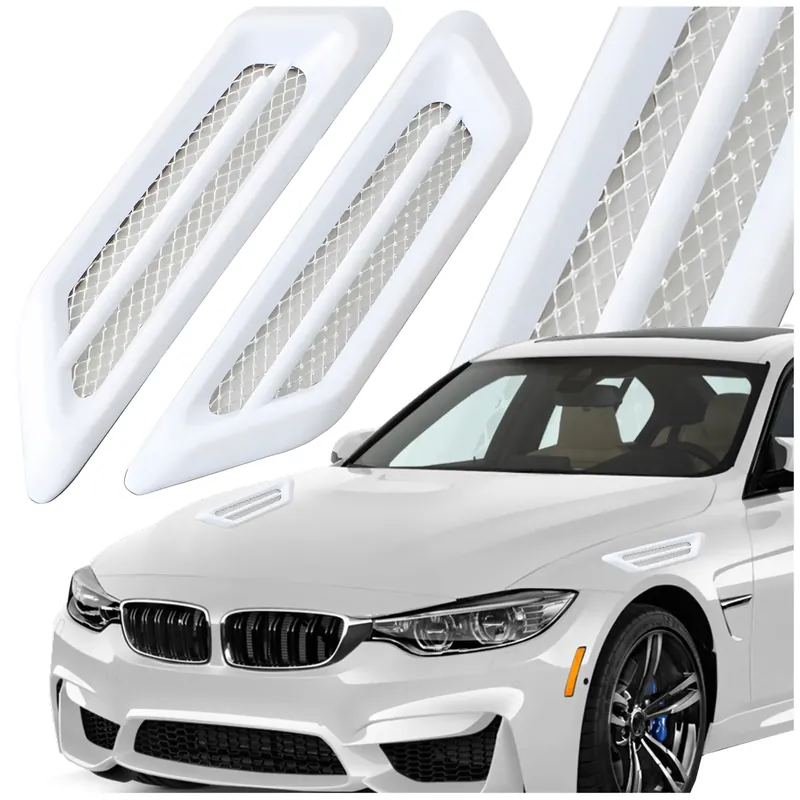 2x Wloty Powietrza na Maskę Samochodu Spliter Naklejka Wlot Atrapa Tuning Oferta