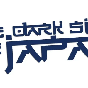 Wyprzedaż Wycinana naklejka THE DARK SIDE OF JAPAN - do subaru granatowa