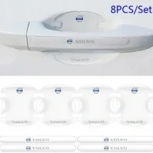 Premium Przezroczyste Naklejki Ochronne Na Klamki Volvo - 4 sztuki