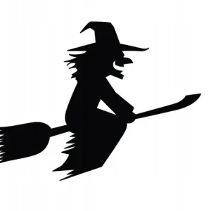 NAKLEJKA NA SAMOCHÓD CZAROWNICA Nowość