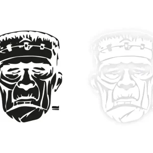 FRANKENSTEIN - Naklejka na samochód na auto KOLOR Szybka dostawa