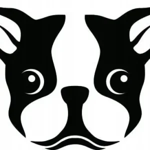 Wysoka jakość NAKLEJKA NA AUTO SZYBĘ BULDOŻEK FRANCUSKI