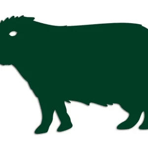 Kup teraz Wycinana naklejka KAPIBARA ciemny zielony - J and A