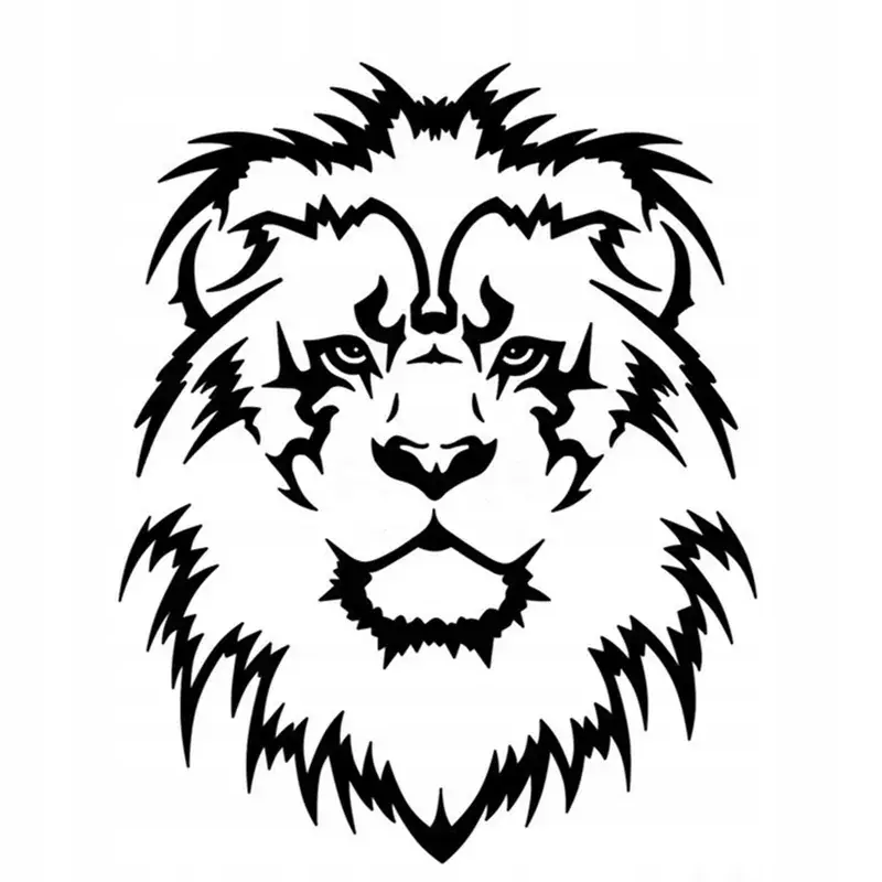 NAKLEJKA NA AUTO SZYBĘ KRÓL LEW Darmowa dostawa