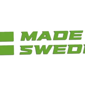 Wyprzedaż Wycinana naklejka MADE IN SWEDEN do Saab Scania Volvo jasny zielony
