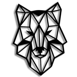 Wycinana naklejka WILK #1 czarna - J and A Oferta