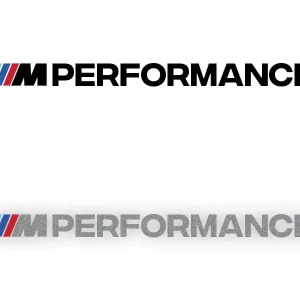 Zamów teraz BMW MPerformance - Naklejka boczna na samochód na auto ODBLASKOWA