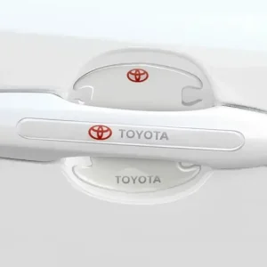 Ekspresowa dostawa Naklejki ochronne na klamki drzwi samochodu - TOYOTA (4 sztuki)