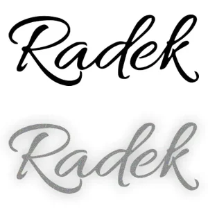 Darmowa dostawa IMIĘ KSYWA MIASTO - Naklejka imienna kierowcy TIR BUS Auto ODBLASKOWA