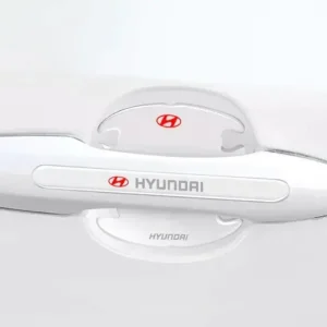 Najlepsza cena Naklejki ochronne na klamki drzwi samochodu - HYUNDAI (4 sztuki)