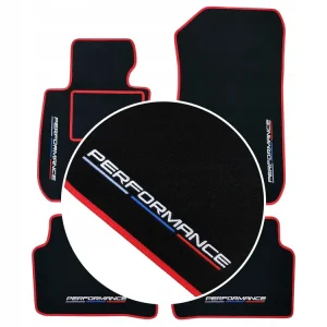 Darmowa dostawa DYWANIKI SAMOCHODOWE BMW i3 (2013-...) + HAFT PERFORMANCE 4x