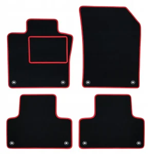 Nowość DYWANIKI SAMOCHODOWE VOLVO XC60 I (2008-2017) CZERWONA LAMÓWKA