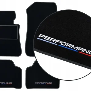 DYWANIKI WELUROWE BMW X5 E70 (2006-2013) - GRAFITOWE + 4x HAFT Rabat