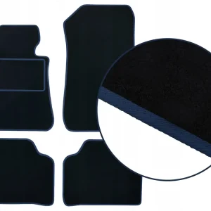 Tani DYWANIKI WELUROWE BMW 8 G15 (2018-...) + GRANATOWA LAMÓWKA