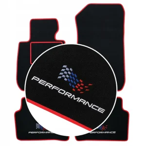 DYWANIKI WYCIERACZKI BMW X5 F15 (2013-2018) + HAFT PERFORMANCE 4x Premium