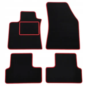Premium DYWANIKI SAMOCHODOWE RENAULT MEGANE II COUPE (2002-2008) CZERWONE