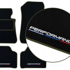 DYWANIKI WELUROWE BMW Z3 (1995-2002) - OLIWKOWE + 4x HAFT Oryginalny