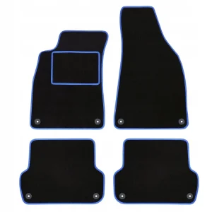 Autentyczny POLSKIE DYWANIKI DO AUDI A5 I (2007-2016) NIEBIESKA LAMÓWKA