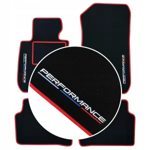 Darmowa dostawa DYWANIKI SAMOCHODOWE BMW 5 F10 (2013-2017) HAFT PERFORMANCE 2x