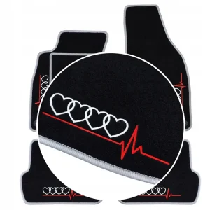 POLSKIE DYWANIKI DO AUDI A6 C5 (1997-2004) JASNOSZARE, 4 HAFTY Tylko dziś