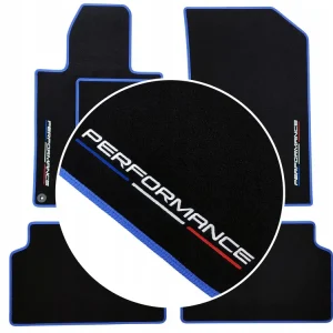 CZARNE DYWANIKI CITROEN C5 I / I FL (2001-2008) FLAGA FRANCJI Nowość