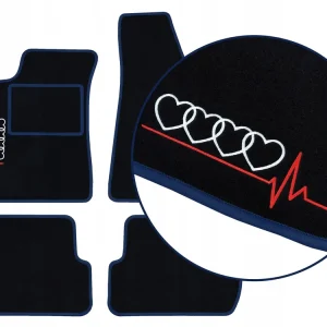 Zamów teraz DYWANIKI SAMOCHODOWE AUDI 90 B2 (1984-1986) 2 HAFTY, GRANATOWE