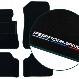 DYWANIKI WELUROWE BMW Z3 (1995-2002) - ZIELONE + 2x HAFT Niska cena