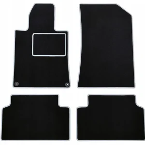 Zamów teraz CZARNE DYWANIKI RENAULT KOLEOS I (2007-2016) SZARA LAMÓWKA | ST