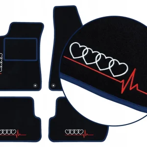 Oferta limitowana DYWANIKI SAMOCHODOWE AUDI A6 C5 (1997-2004) 2 HAFTY, GRANATOWE