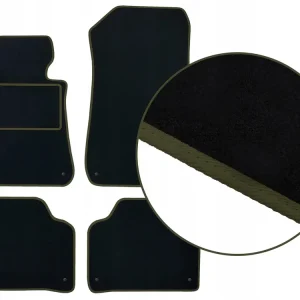 Nowość DYWANIKI WELUROWE BMW 3 E46 (1998-2007) + OLIWKOWA LAMÓWKA