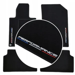 Ekspresowa dostawa CZARNE DYWANIKI CITROEN C4 PICASSO I (2006-2013) FLAGA FRANCUSKA