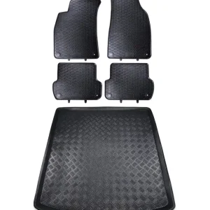 Dywaniki gumowe + mata bagażnika do Seat Exeo Rabat