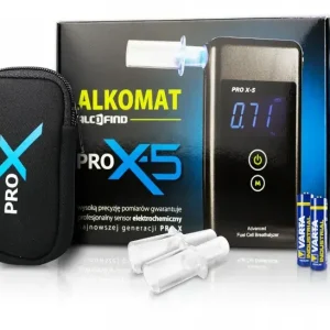 Tylko dziś Alkomat PRO X-5 elektrochemiczny